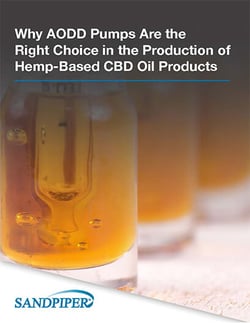 Why AODD Pumps Are the Right Choice in the Production of Hemp-Based CBD Oil Products