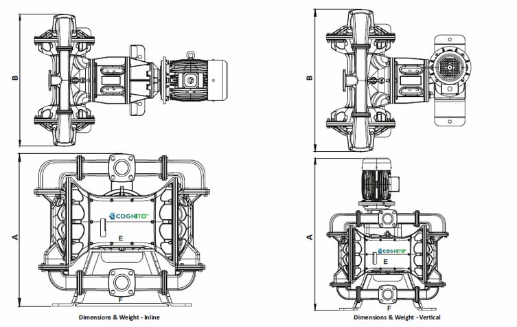cognito 2 inch metallic general arrangement drawing