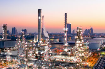 Oil Refinery Exterior