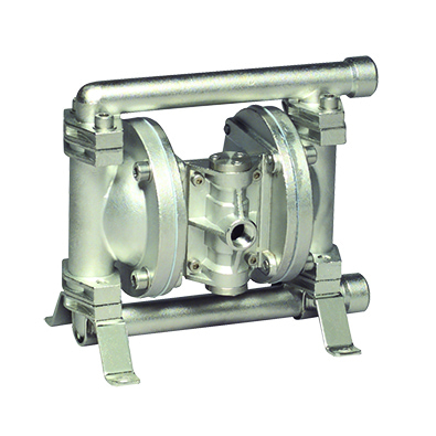 X02 metallic 1/4" AODD ball valve pump