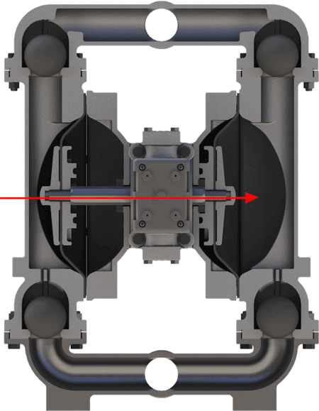aodd pump working