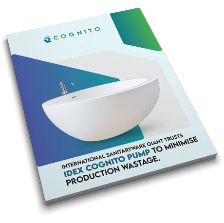 International Sanitaryware Giant Trusts Cognito Pump to Minimize Production Wastage