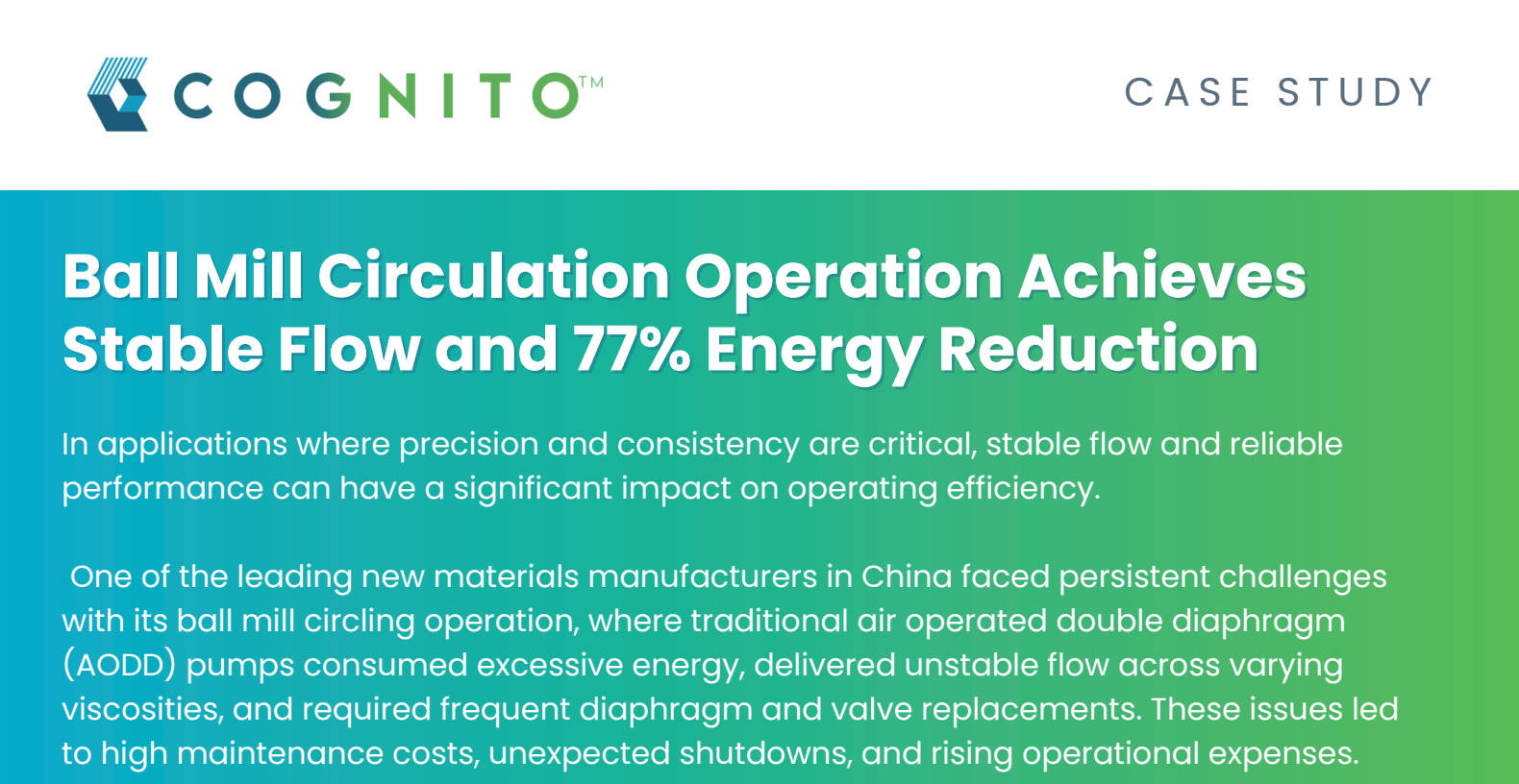 Ball Mill Circulation Operation Achieves Stable Flow and 77% Energy Reduction