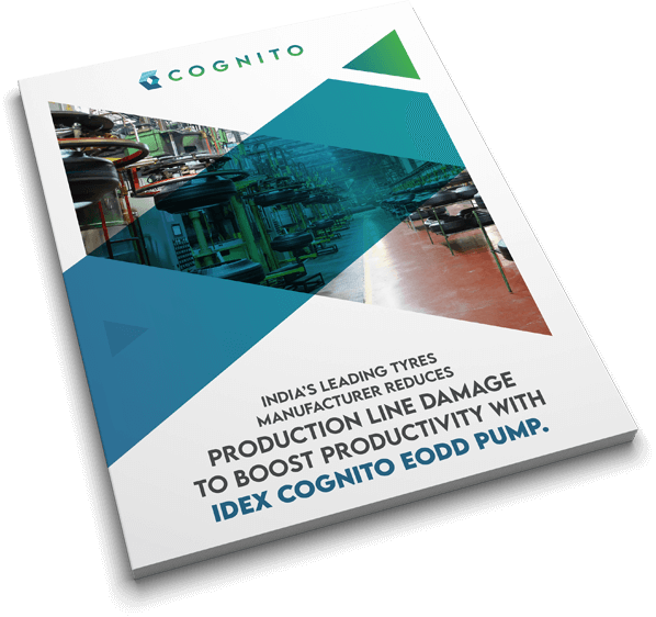India's leading tyres manufacturer reduces production line damage to boost productivity with idex cognito pump