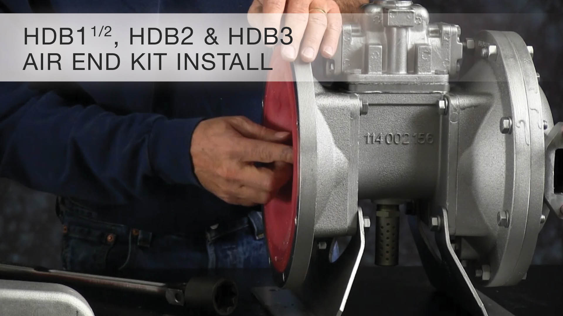 HDB1 1/2, HDB2, HDB3, Air End Kit Install