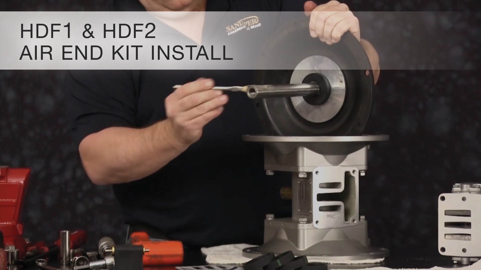 HDF1 and HDF2 Air End Kit Install