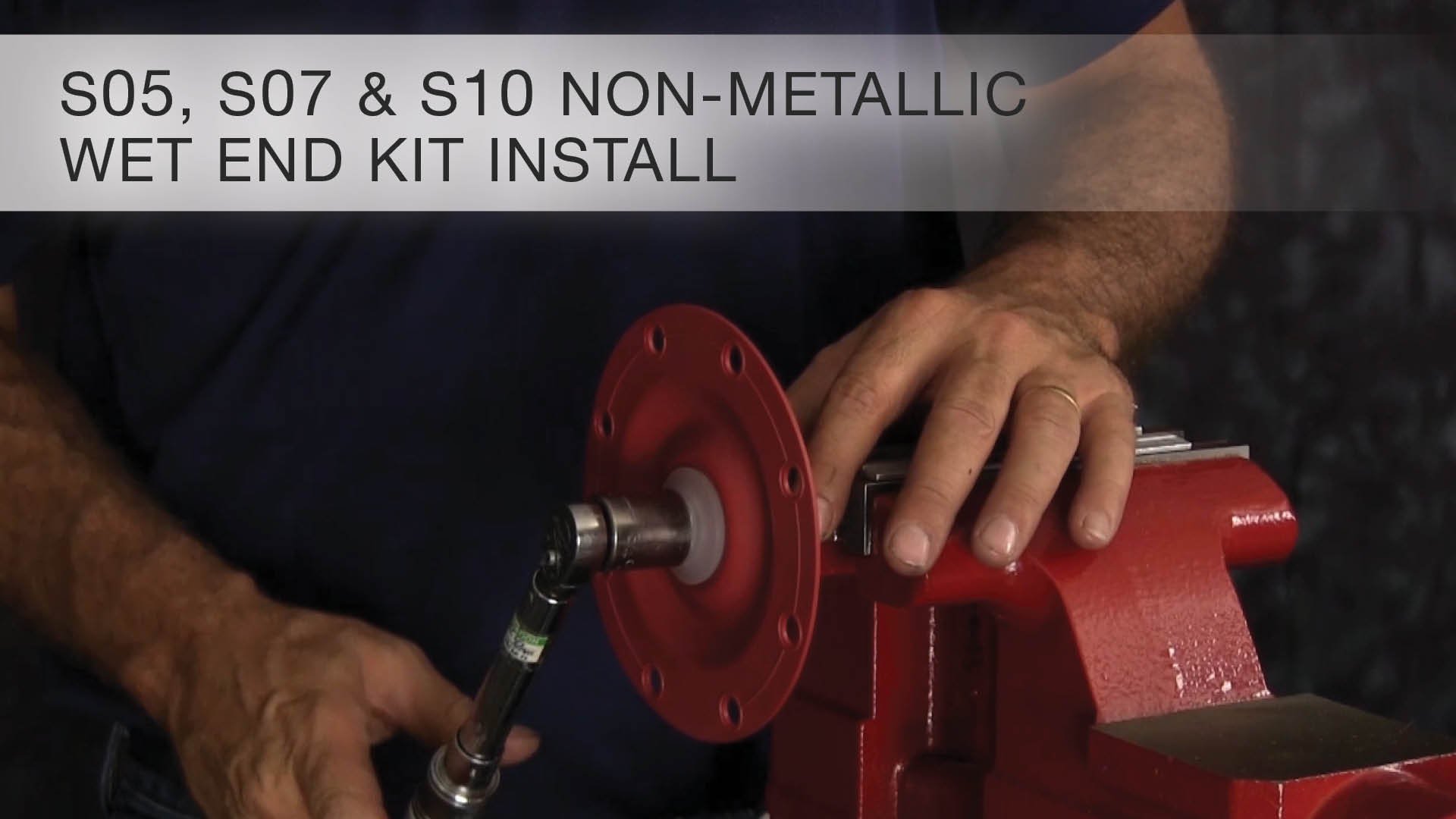 S05, S07, S10 Non-Metallic Wet End Kit Install