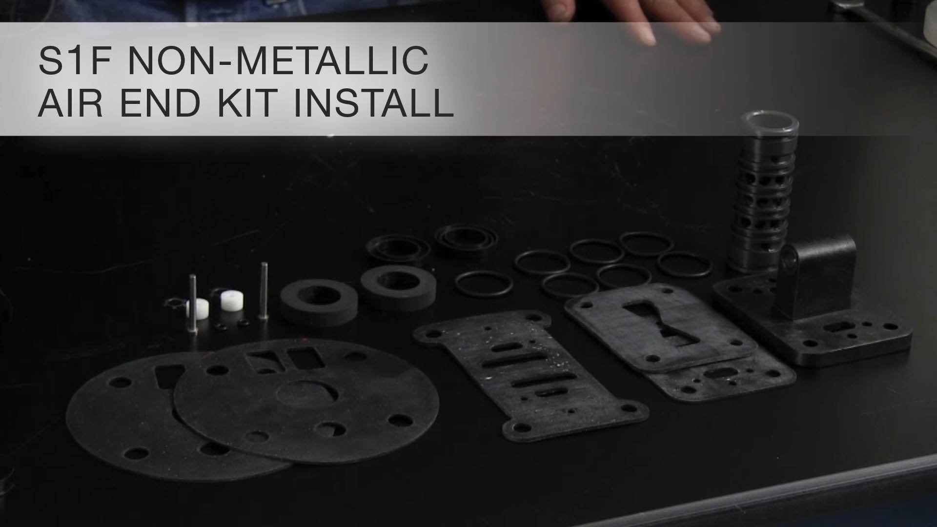 S1F Non-Metallic Air End Kit Install