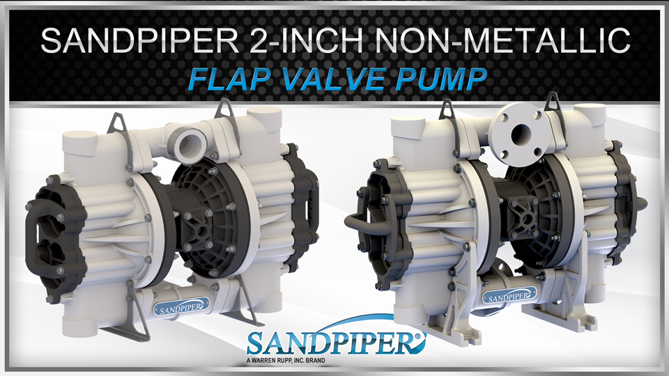SANDPIPER 2-Inch Non-Metallic Flap Valve Pump